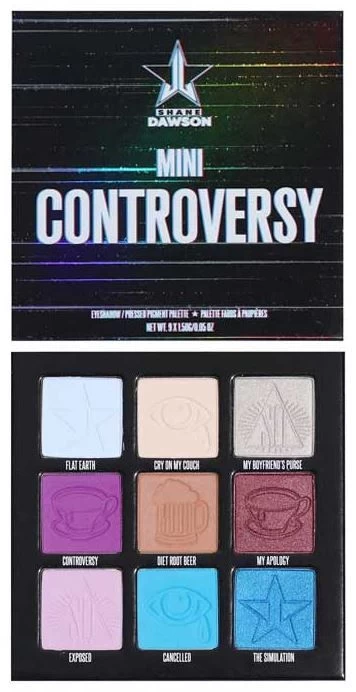 Mini Controversy Paleta De Sombras De Ojos 3 Mini Controversy Paleta De Sombras De Ojos