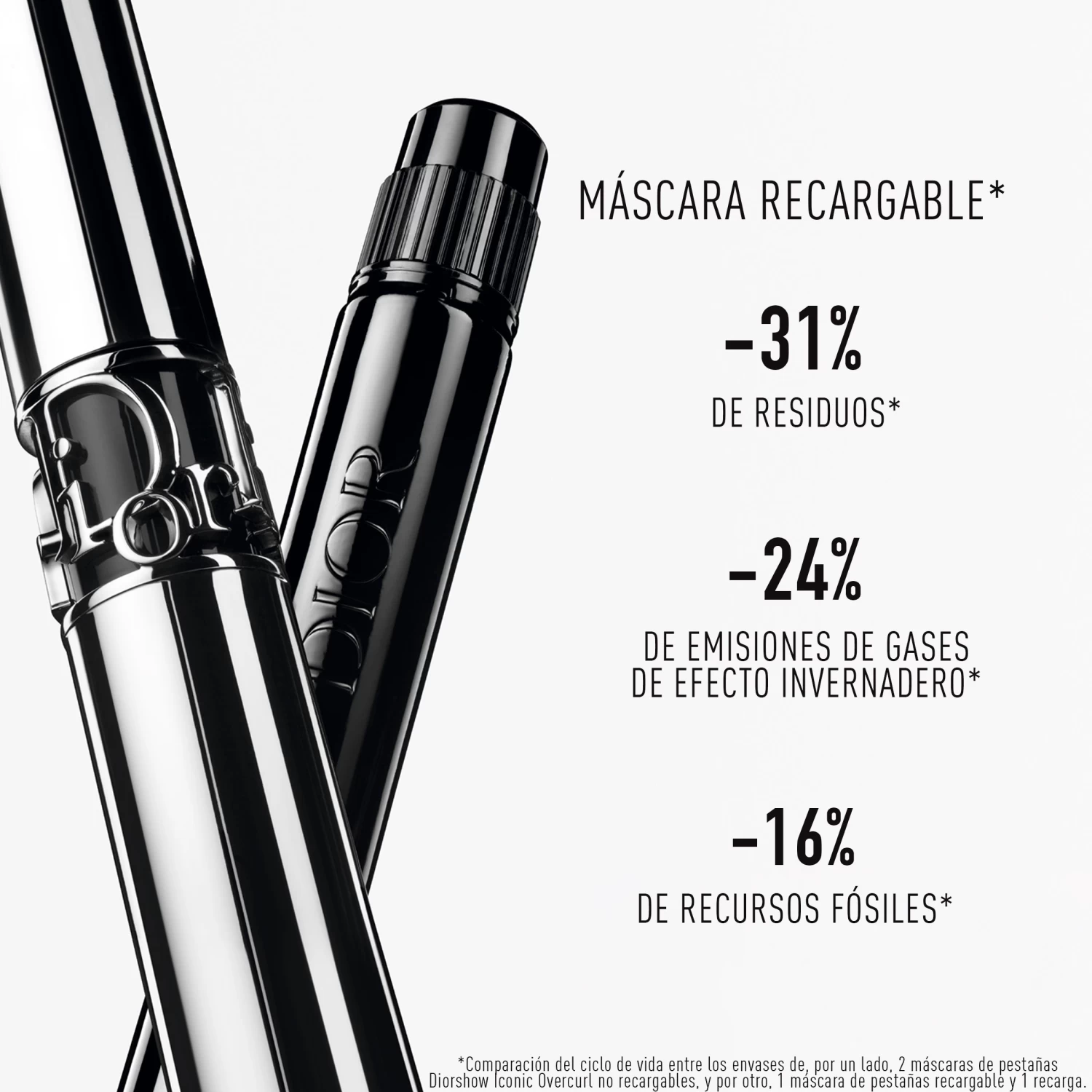 Diorshow Iconic Overcurl Refill Máscara De Pestañas 5 Diorshow Iconic Overcurl Refill Máscara De Pestañas - Imagen 3