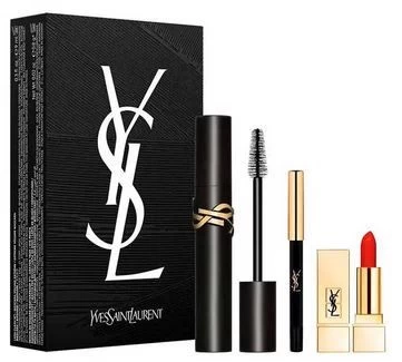 Yves Saint Laurent Estuche Máscara Lash Clash + Mini Rouge Pour Couture + Mini Desing Du Regard 3 Yves Saint Laurent Estuche Máscara Lash Clash + Mini Rouge Pour Couture + Mini Desing Du Regard