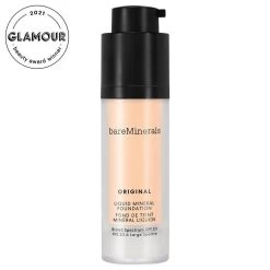 Bareminerals Original Liquid Mineral Foundation Base De Maquillaje Fluido De Cobertura Media