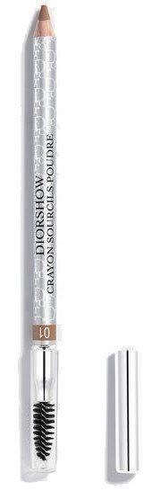 DIORSHOW CRAYON SOURCILS POUDRE Lápiz De Cejas Resistente Al Agua - Acabado Natural